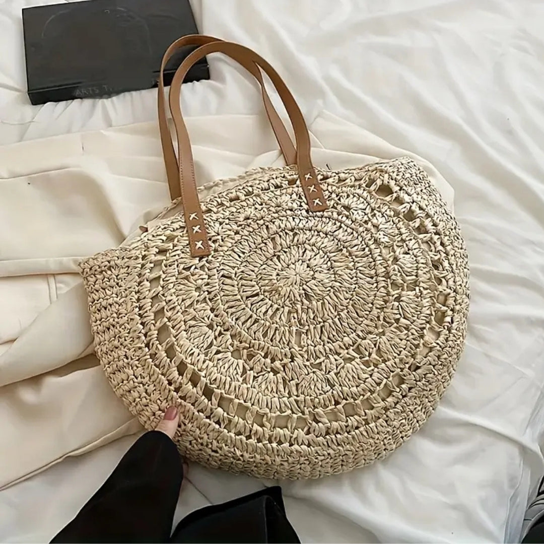 Resimy Bohemian Woven High Quality Large Tote Bag